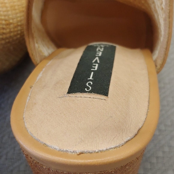 Steven Raffia Sweep Pump Natural Multi-9 - Picture 11 of 16